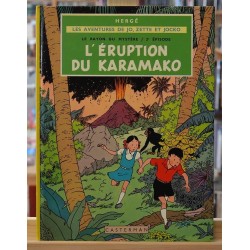 BD d'occasion Jo, Zette et Jocko (Les aventures de) Tome 4 - L'éruption du Karamako par Hergé