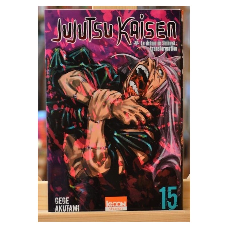 Manga d'occasion Jujutsu Kaisen Tome 15 - Le drame de Shihuya : transformation de Gege Akutami chez Ki-Oon