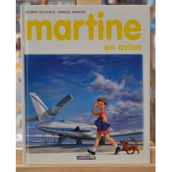 Livre Martine d'occasion Martine en avion de Gilbert Delahaye et Marcel Marlier chez Casterman