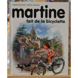 Livre Martine d'occasion Martine fait de la bicyclette de Gilbert Delahaye et Marcel Marlier chez Casterman
