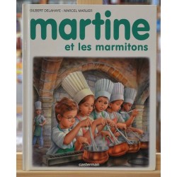 Livre Martine d'occasion Martine et les marmitons de Gilbert Delahaye et Marcel Marlier chez Casterman