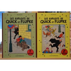 BD d'occasion Quick et Flupke (Les exploits de) Tomes 1 & 2 de Hergé chez Casterman