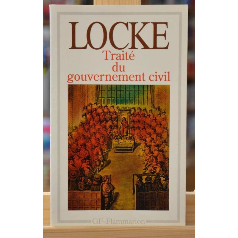 Livre d'occasion Traité du gouvernement civil de Locke chez GF