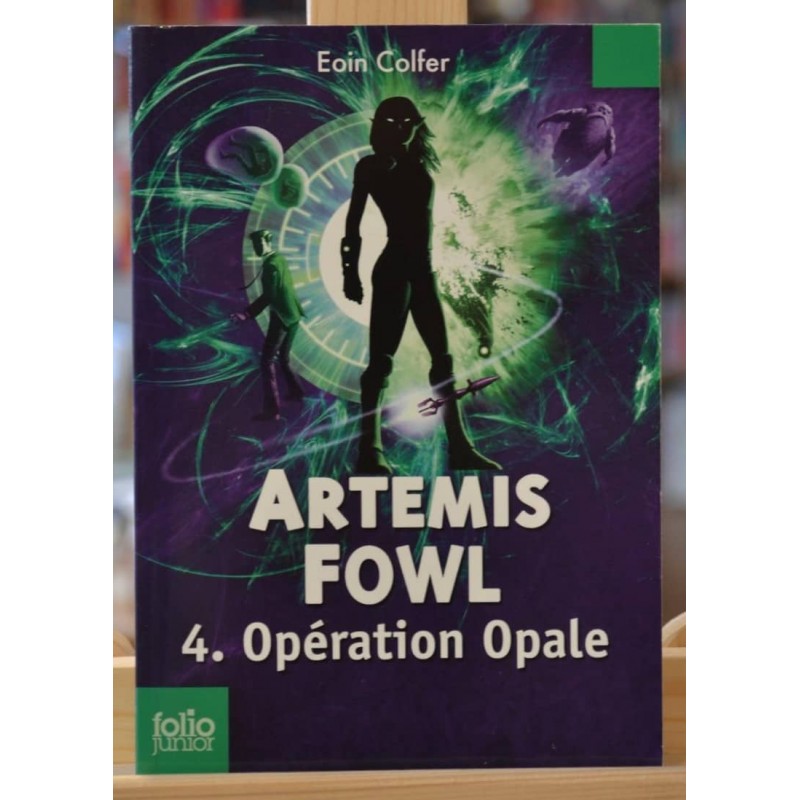 Livre d'occasion Artemis Fowl 4-  Opération Opale de Colfer chez Folio junior