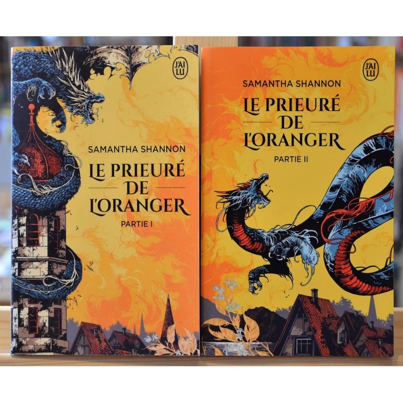 Livre Fantasy d'occasion Le Prieuré de l'Oranger Paties 1 et 2 chez J'ai Lu Passeur d'imaginaires