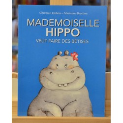 Album jeunesse d'occasion Mademoiselle Hippo de Jolibois et Barcilon - Collection Les Lutins chez l'École des Loisirs