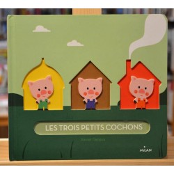 Livre d'occasion Les Trois petits cochons - Les contes gigognes de Xavier Deneux