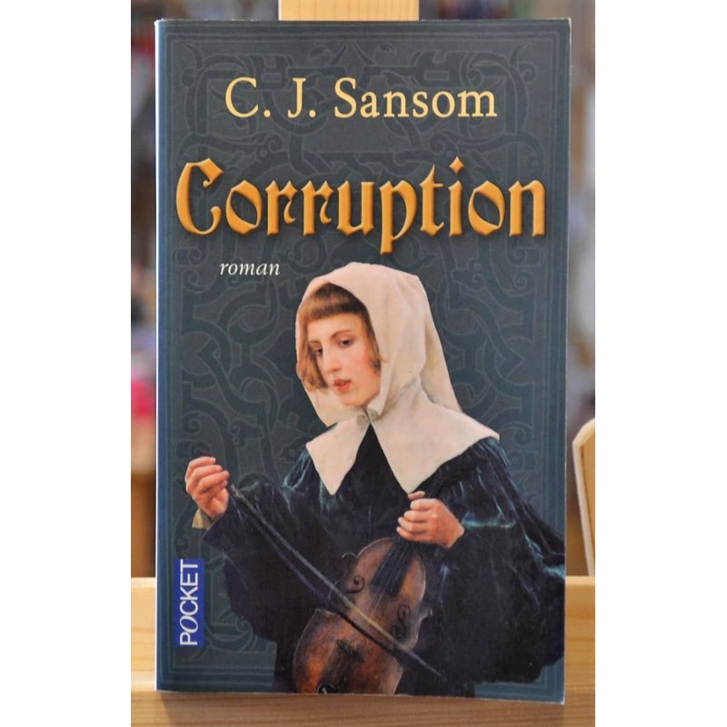Livre d'occasion Corruption de C. J. Sansom, une série policière historique en pocket