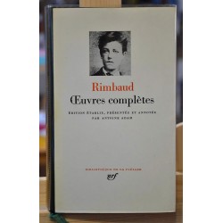 Livre d'occasion Pléiade - Rimbaud - Oeuvres complètes