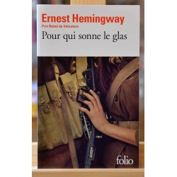 Livre d'occasion Pour qui sonne le glas de Ernest Hemingway, un roman en poche chez Folio