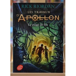 Livre d'occasion Les travaux d'Apollon 3, Le piège de feu de Rick Riordan en Le Livre de Poche jeunesse
