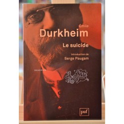 Livre sociologie d'occasion Le suicide de Durkheim