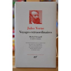 Livre Pléiade d'occasion- Jules Verne - Voyages extraordinaires - Michel Strogoff et autres romans