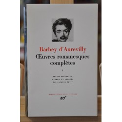 Livre Pléiade d'occasion- Barbey d'Aurevilly - Oeuvres romanesques complètes I