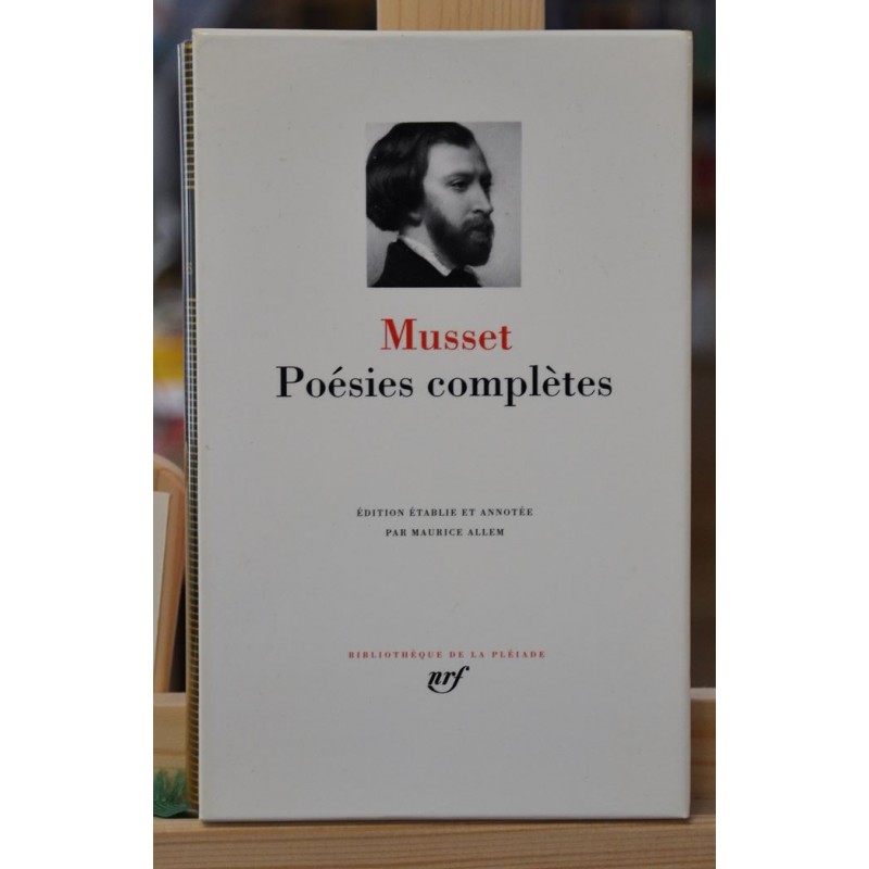 Livre Pléiade d'occasion-Musset - Poésies complètes