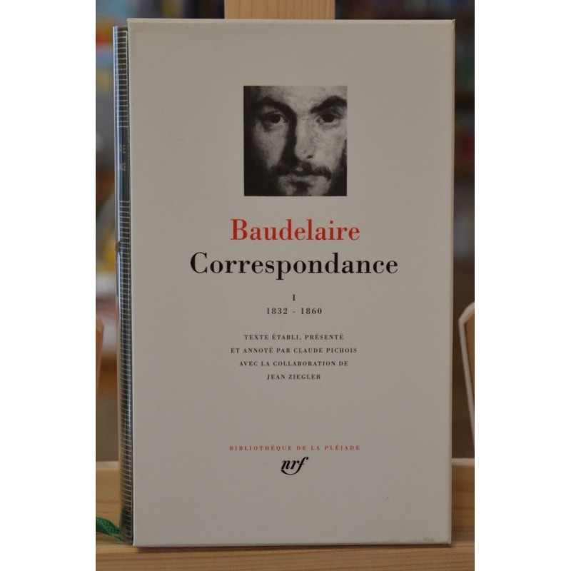Livre Pléiade d'occasion- Baudelaire - Correspondance I (1832-1860)