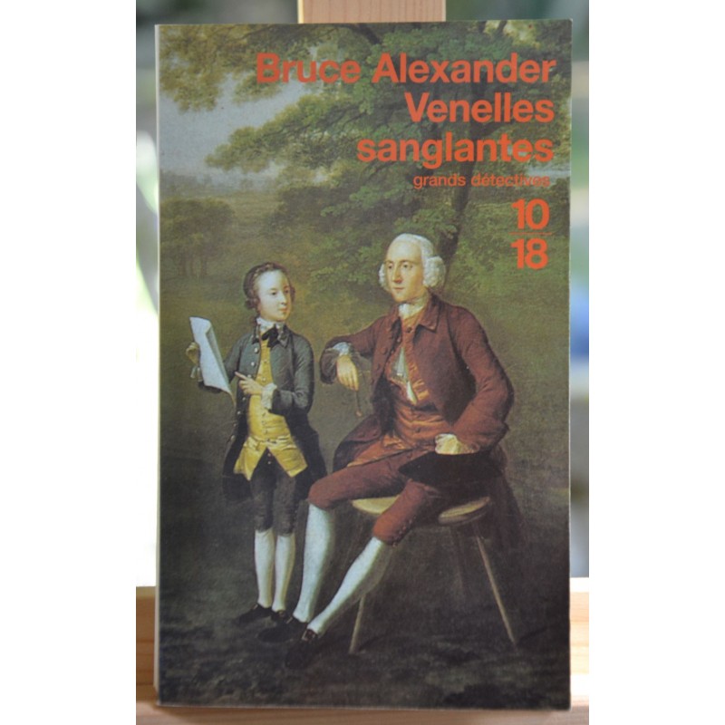 Livre d'occasion Venelles sanglantes par Bruce Alexander format poche 10*18