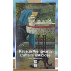 Livre d'occasion L'affaire est close par Patricia Wentworth format poche 10*18