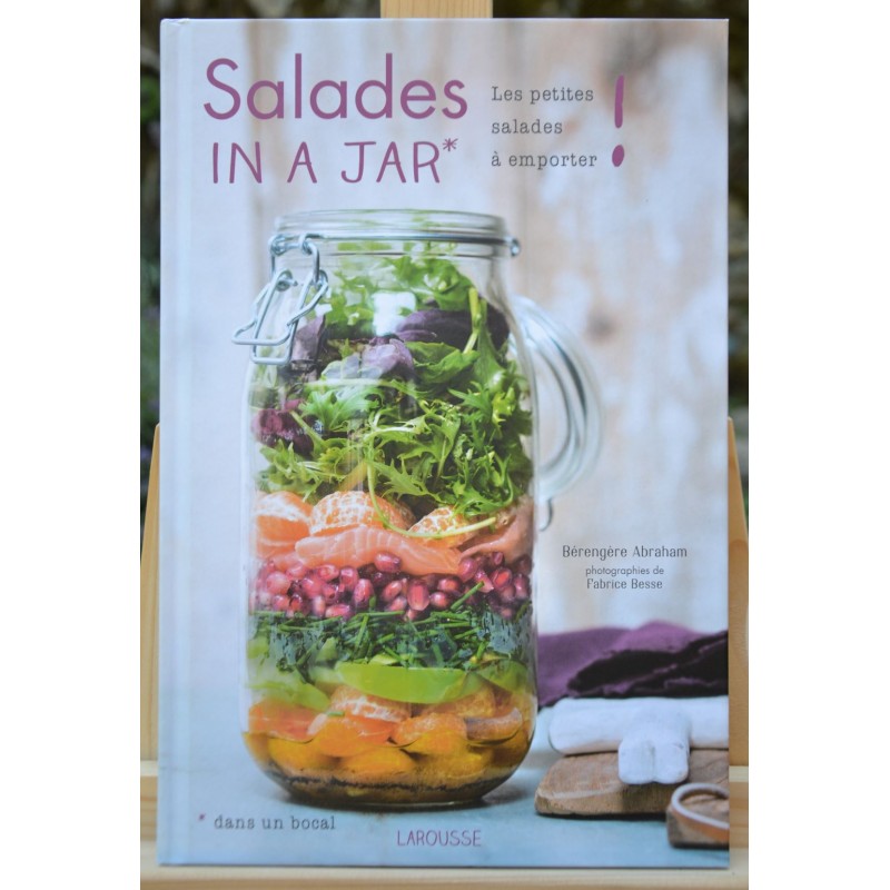 Salades in a jar * Les petites salades à emporter, livre de cuisine en occasion