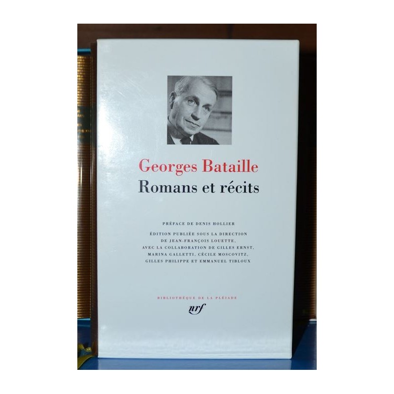 Livre Pléiade d'occasion- Georges Bataille - Romans et récits