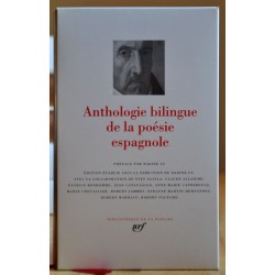 Livre Pléiade d'occasion - Anthologie bilingue de la poésie espagnole