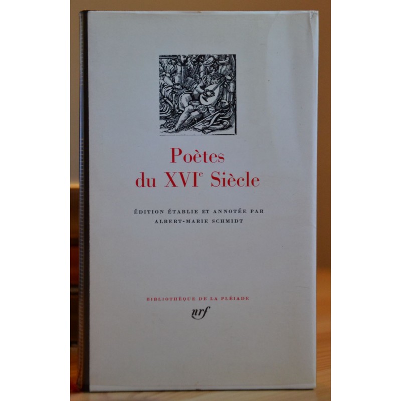 Livre d'occasion Pléiade - Poètes du XVIe siècle