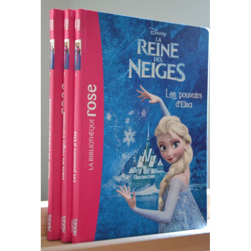 La Reine des Neiges / Magie - Aventure / 3 romans 8-10 ans Disney