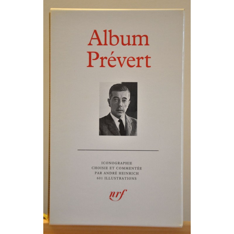 Album La Pléiade Jacques Prévert (1992) en occasion Le Magasin des Livres