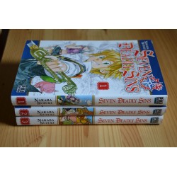 Manga d'occasion Seven deadly sins Tome 1, 2 et 3 chez Pika Le Magasin des Livres