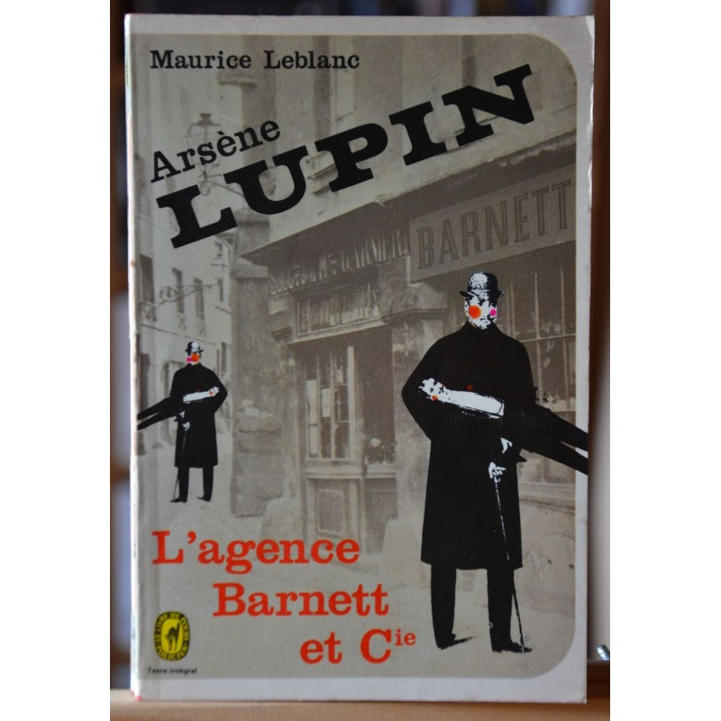 Livre de poche d'occasion Arsène Lupin - L'agence Barnett et Cie de Maurice Leblanc