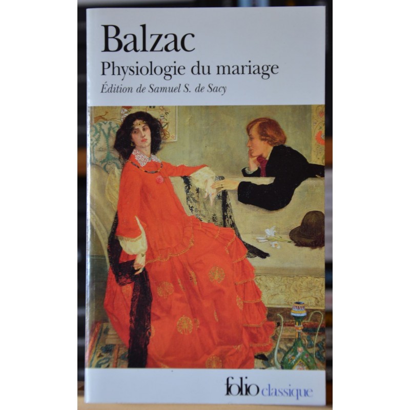 Livre d'occasion Physiologie du mariage, de Balzac en poche chez Folio