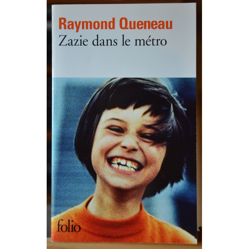 Zazie dans le métro, de Raymond Queneau, un roman d'occasion en poche Folio