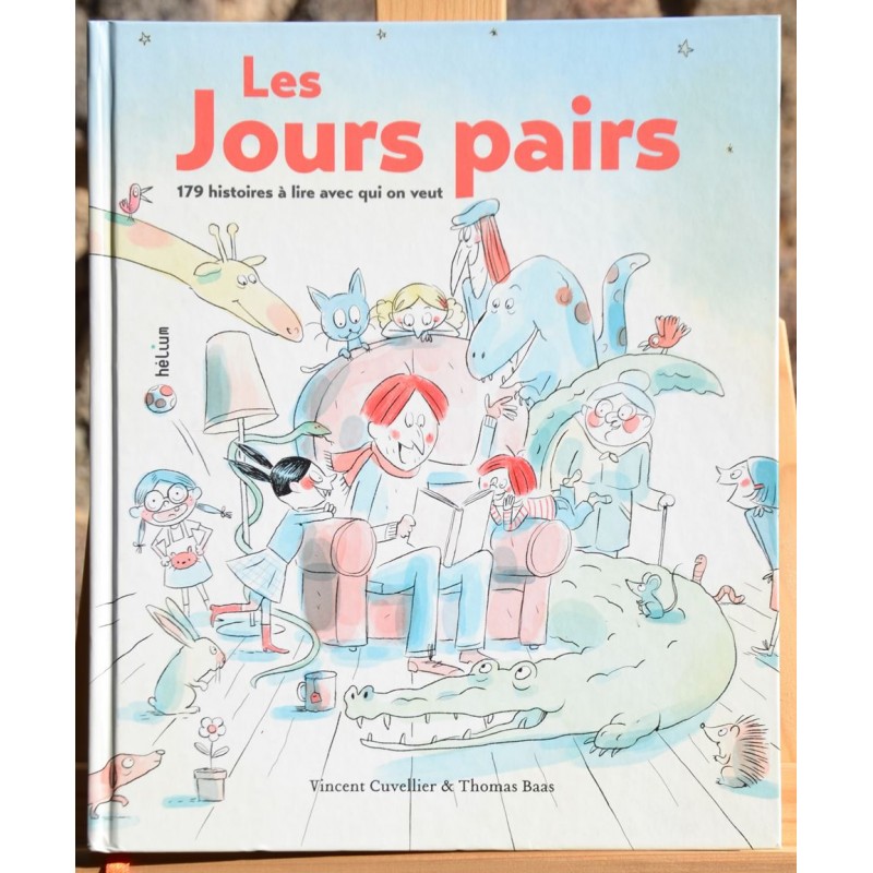 Album jeunesse d'occasion Les Jours pairs - 179 histoires à lire avec qui on veut