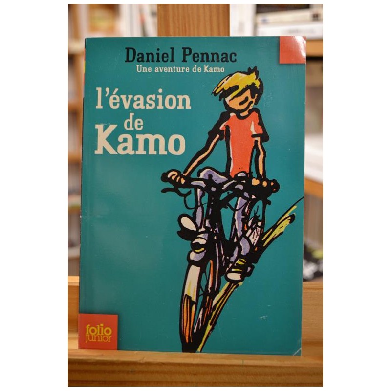 L'évasion de Kamo Pennac Folio junior Roman jeunesse 10 ans Poche occasion