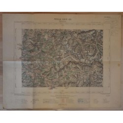 Carte géographique ancienne Valbonnais et environs