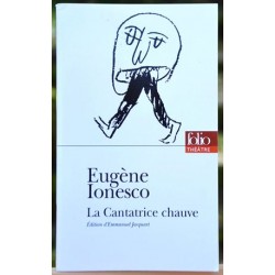 Théâtre d'occasion - La Cantatrice chauve, pièce de Ionesco chez Folio