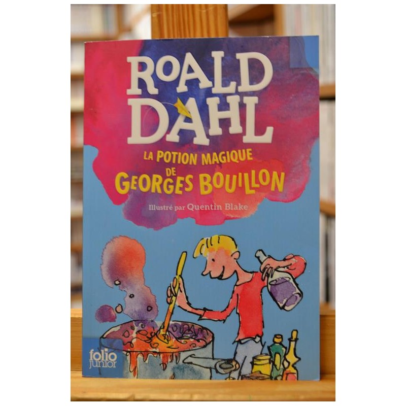 La potion magique de Georges Bouillon Roald Dahl Folio junior Roman jeunesse 9 ans Poche occasion