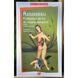 Livre d'occasion Profession de foi du vicaire savoyard, de Rousseau chez GF