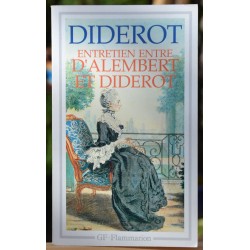 Livre d'occasion Entretien entre d'Alembert et Diderot - Le rêve de d'Alembert - Suite de l'entretien, chez GF