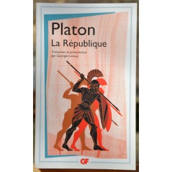 Livre d'occasion La Republique de Platon en poche, chez GF Philosophie