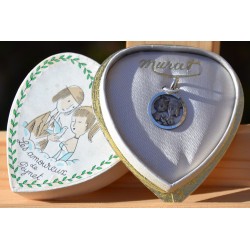 Occasion Pendentif Les amoureux de Peynet dans son ecrin chez Murat