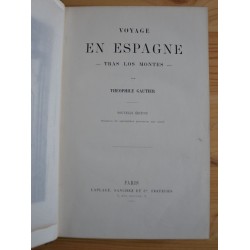 Voyage en Espagne 1840 de Gautier en occasion Le Magasin des Livres