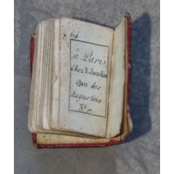 Livre miniature illustré almanach 1814 en occasion Le Magasin des Livres