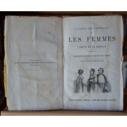 Almanach illustré du mérites des femmes par Arthur Delanoue publié en 1865 par Passard Extrait