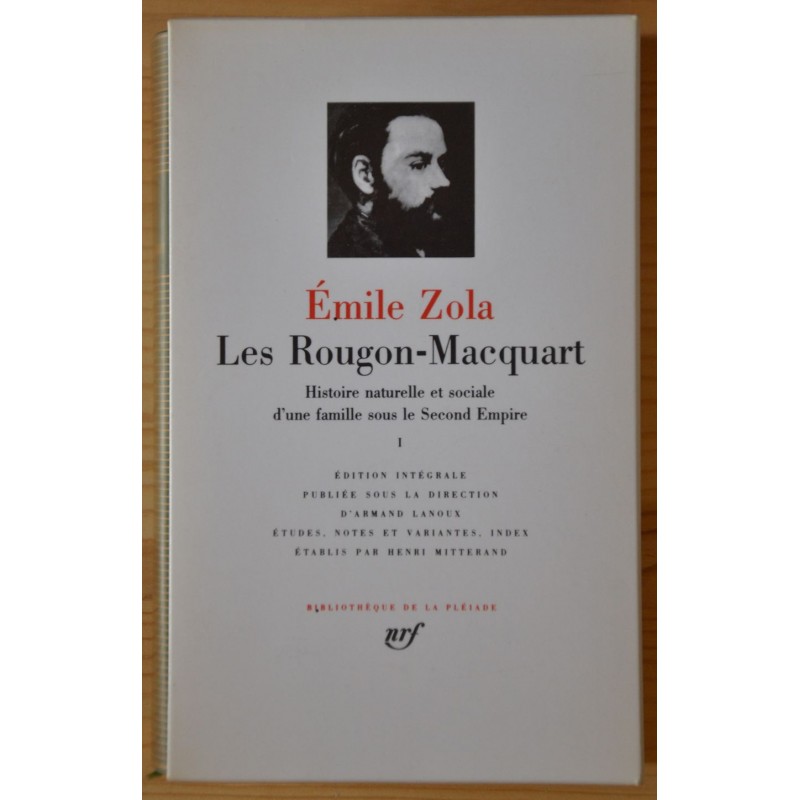 Livre Pléiade d'occasion - Les Rougon-Macquart Tome 1- Emile Zola