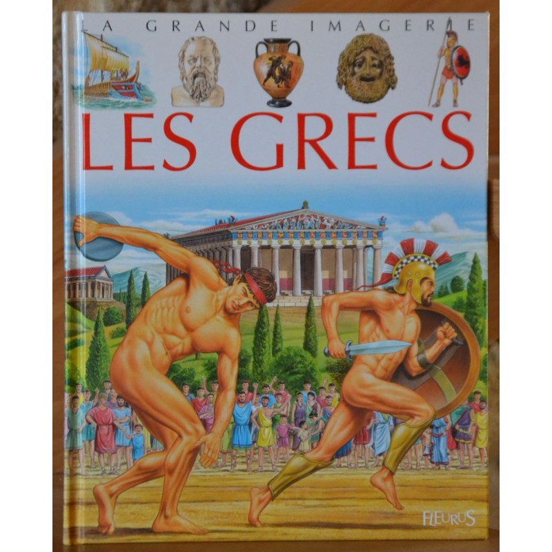 Les grecs La grande imagerie Fleurus Documentaire jeunesse 6 ans occasion