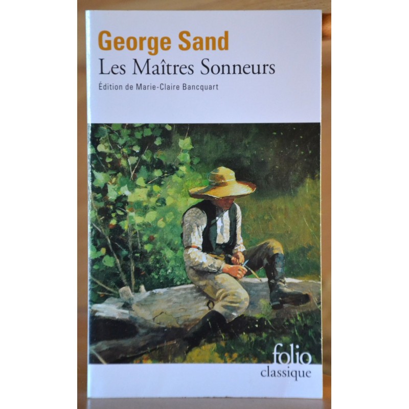 Livre d'occasion Les Maîtres Sonneurs de George Sand, un classique en poche chez Folio