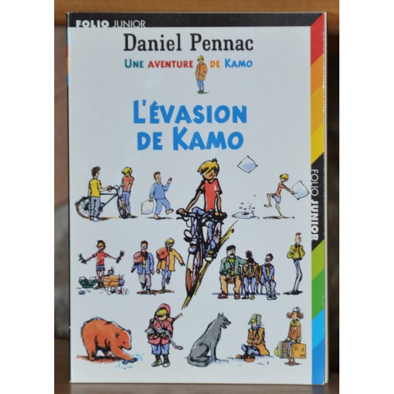 L'évasion de Kamo de Daniel Pennac un roman d'occasion en poche Folio junior