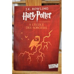 Harry Potter 1 A l'école des sorciers Rowling Folio junior Poche Roman jeunesse occasion