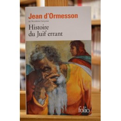 Histoire du juif errant d'Ormesson Folio Roman Poche occasion